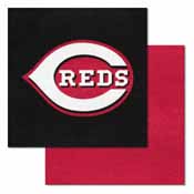 MLB - Cincinnati Reds Carpet Tiles 18"x18" tiles, 8580