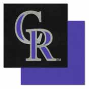 MLB - Colorado Rockies Carpet Tiles 18"x18" tiles, 8582