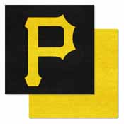 MLB - Pittsburgh Pirates Carpet Tiles 18"x18" tiles, 8594