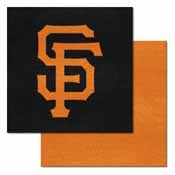 MLB - San Francisco Giants Carpet Tiles 18"x18" tiles, 8597