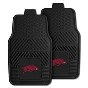 Arkansas Heavy Duty 2-Piece Vinyl Car Mats 17"x27", 8762