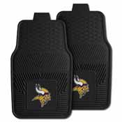 NFL - Minnesota Vikings Heavy Duty 2-Piece Vinyl Car Mats 17"x27", 8775