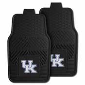 Kentucky Heavy Duty 2-Piece Vinyl Car Mats 17"x27", 8784