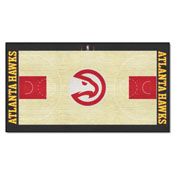 NBA - Atlanta Hawks Large Court Runner 29.5x54, 9197