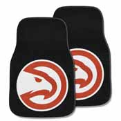 NBA - Atlanta Hawks 2-piece Carpeted Car Mats 17"x27", 9200
