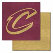 NBA - Cleveland Cavaliers 18"x18" Carpet Tiles, 9236
