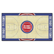 NBA - Detroit Pistons Large Court Runner 29.5x54, 9256
