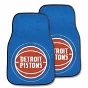 NBA - Detroit Pistons 2-pc Carpeted Car Mats 17"x27", 9259