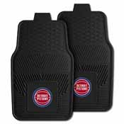 NBA - Detroit Pistons 2-pc Vinyl Car Mats 17"x27", 9260