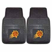 NBA - Phoenix Suns Heavy Duty 2-Piece Vinyl Car Mats 17"x27", 9382