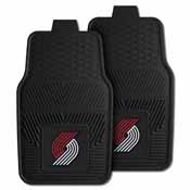 NBA - Portland Trail Blazers 2-pc Vinyl Car Mats 17"x27", 9390