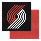 NBA - Portland Trail Blazers 18"x18" Carpet Tiles, 9392