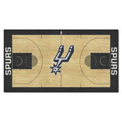 NBA - San Antonio Spurs Large Court Runner 29.5x54, 9402