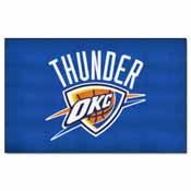 Oklahoma City Thunder Ulti-Mat Rug - 5ft. x 8ft. - OKC Primary Logo, 9412