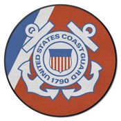 Coast Guard Round Rug 44" diameter, 9551