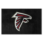 Atlanta Falcons High-Traffic Mat with Durable Rubber Backing, AGS-7774