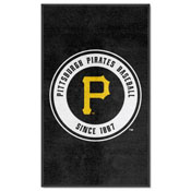 Pittsburgh Pirates High-Traffic Mat with Durable Rubber Backing, AGS-9860
