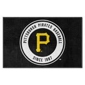 Pittsburgh Pirates High-Traffic Mat with Durable Rubber Backing, AGS-9860