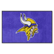 Minnesota Vikings High-Traffic Mat with Durable Rubber Backing, AGS-7768