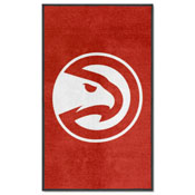 Atlanta Hawks High-Traffic Mat with Durable Rubber Backing, AGS-9898