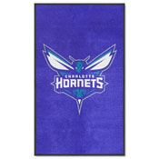 Charlotte Hornets High-Traffic Mat with Durable Rubber Backing, AGS-9902