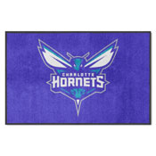 Charlotte Hornets High-Traffic Mat with Durable Rubber Backing, AGS-9902