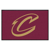 Cleveland Cavaliers High-Traffic Mat with Durable Rubber Backing, AGS-9906