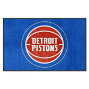 Detroit Pistons High-Traffic Mat with Durable Rubber Backing, AGS-9912