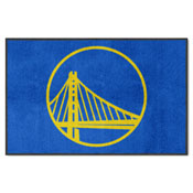 Golden State Warriors High-Traffic Mat with Durable Rubber Backing, AGS-9914