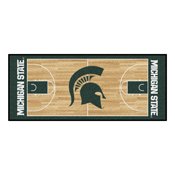 Michigan State Basketball Court Runner 30"x72", 9960