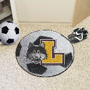 Loyola Chicago Ramblers Soccer Ball Rug - 27in. Diameter, 77