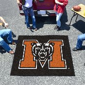 Mercer Bears Tailgater Rug - 5ft. x 6ft., 90