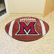 Miami (OH) Redhawks Football Rug - 20.5in. x 32.5in., 92