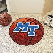 Middle Tennessee Blue Raiders Basketball Rug - 27in. Diameter, 102