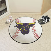 Minnesota State - Mankato Mavericks Baseball Rug - 27in. Diameter, 112
