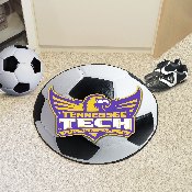 Tennessee Tech Golden Eagles Soccer Ball Rug - 27in. Diameter, 194