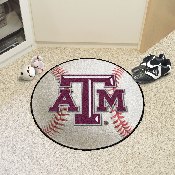 Texas A&M Aggies Baseball Rug - 27in. Diameter - TAM Primary Logo, 211