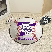 Truman State Bulldogs Baseball Rug - 27in. Diameter, 220