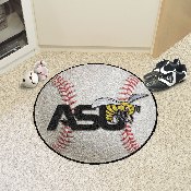 Alabama State Hornets Baseball Rug - 27in. Diameter, 289
