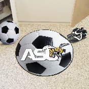 Alabama State Hornets Soccer Ball Rug - 27in. Diameter, 290