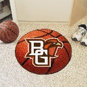 Bowling Green Falcons Basketball Rug - 27in. Diameter, 315
