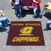 Central Michigan Chippewas Tailgater Rug - 5ft. x 6ft., 373