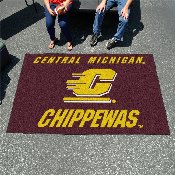 Central Michigan Chippewas Ulti-Mat Rug - 5ft. x 8ft., 374