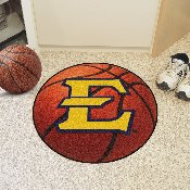 East Tennessee Buccaneers Basketball Rug - 27in. Diameter, 440