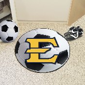 East Tennessee Buccaneers Soccer Ball Rug - 27in. Diameter, 442