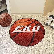 Eastern Kentucky Colonels Basketball Rug - 27in. Diameter, 449