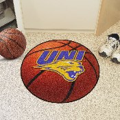 Northern Iowa Panthers Basketball Rug - 27in. Diameter, 509