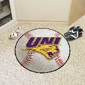 Northern Iowa Panthers Baseball Rug - 27in. Diameter, 510