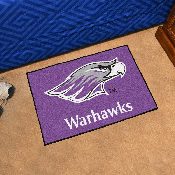 Wisconsin-Whitewater Pointers Starter Mat Accent Rug - 19in. x 30in., 580