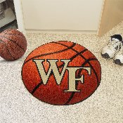 Wake Forest Demon Deacons Basketball Rug - 27in. Diameter, 617